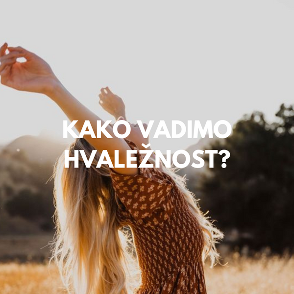 KAKO VADIMO HVALEŽNOST?