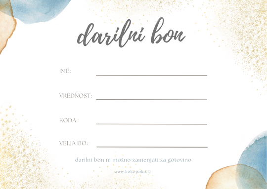 DARILNI BON